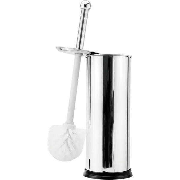 Escova Sanitária com Suporte em Aço Inox 36,5x10cm LM0014 - honeyhome