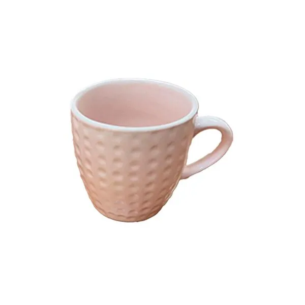 Caneca Deluxe Martelado Cerâmica 200ml LM3287 - honeyhome