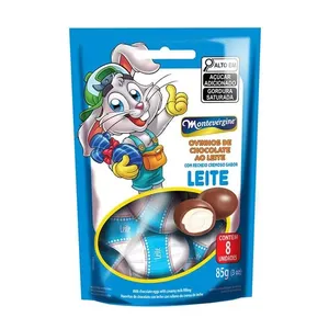 Ovinho Chocolate Recheado Montevergine 85g Leite