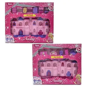 Mini Castelo com Acessórios Plástico Sortido LJM012 - bee