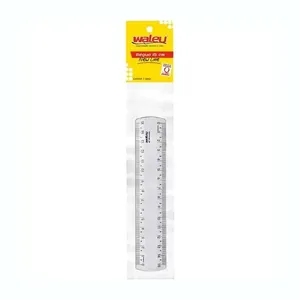 Régua New Line Cristal 15cm 10270003 - Waleu
