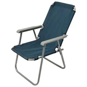 Cadeira Dobrável Praia Camping Ferro Poliéster Oxford 600d 55x54x85cm LM2161 - honeyhome