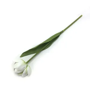 Flor Galho Tulipa Branca 40cm W298188W - Winmax