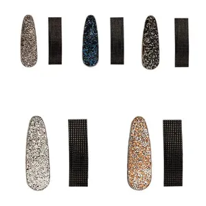 Kit Presilhas Para Cabelo Sortido 2 Peças 7x2x0,3cm LM4151 - honeyhome