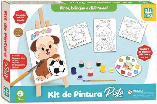 KIT DE PINTURA PETS - NIG