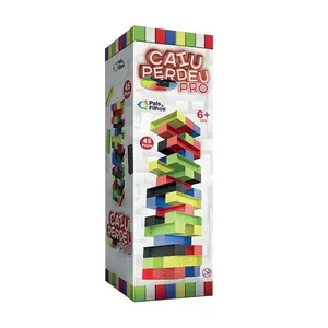 Jogo Caiu Perdeu Pro 45 Peças Pais e Filhos 790694