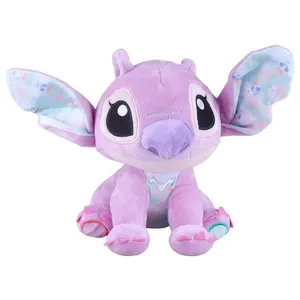 Pelúcia 20Cm Stitch Angel Disney Rosa
