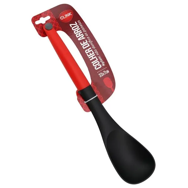 Colher de Arroz Nylon 33x7cm - Clink