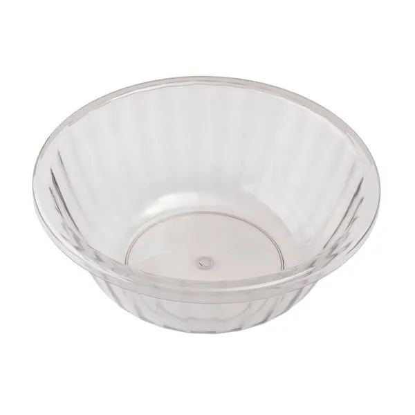 Tigela Multiúso Plástico Transparente 22x8,5cm LM2519 - honeyhome
