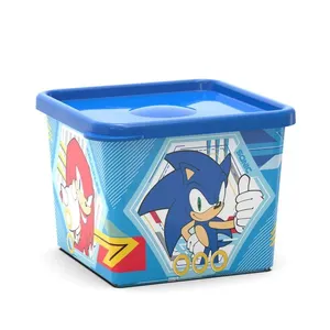 Pote Organizador Quadrado Sonic Plástico 430ml AD0284 - Potte