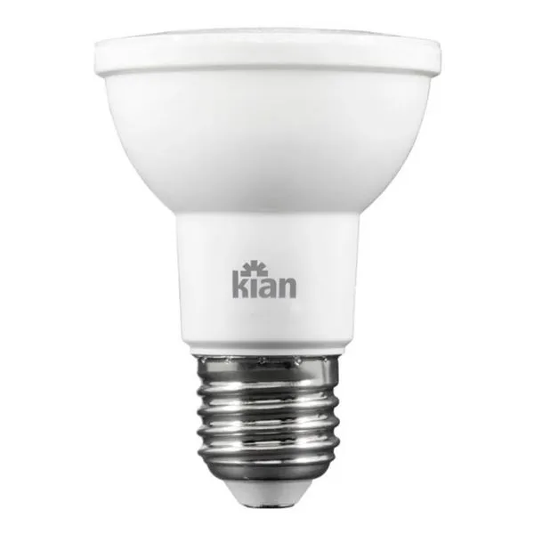 Lâmpada LED PAR20 E27 IP65 7W Bivolt Kian Lâmpada de LED PAR20 7W E27 525 Lúmens Luz Branca