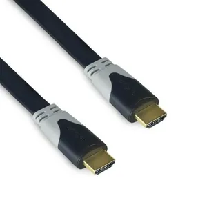 Cabo Hdmi Cbxhb50sm Achatado Conector Ouro 3d E Full Hd 1080 Preto 5 Metros 2406 - Exbom