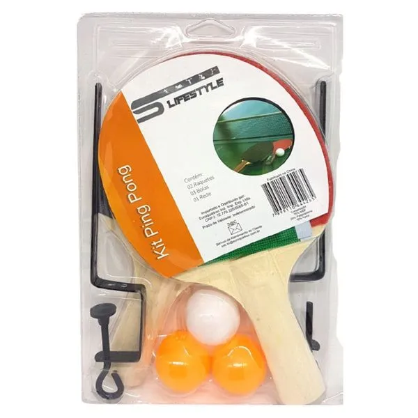 Kit Ping Pong 6 Peças - Lifestyle
