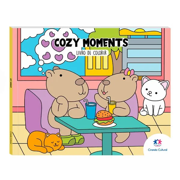 Livro para Colorir Cozy Moments 21366 - Ciranda Cultural
