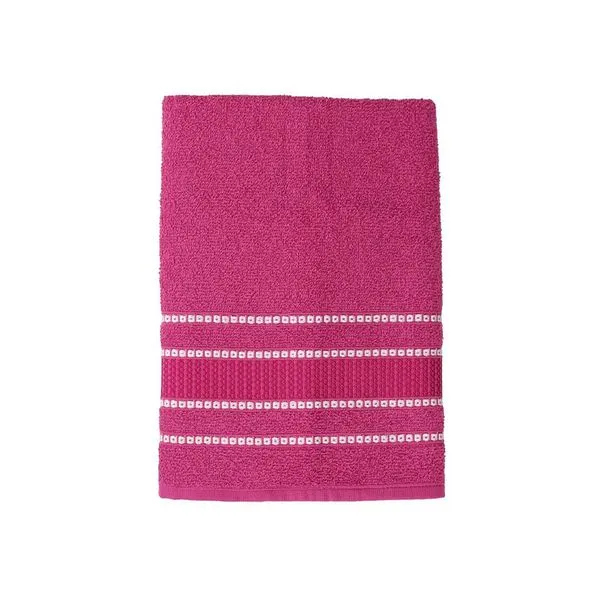 Toalha Banho Lizzie Framboesa 60x125cm 198969 - Tecelagem Atlântica