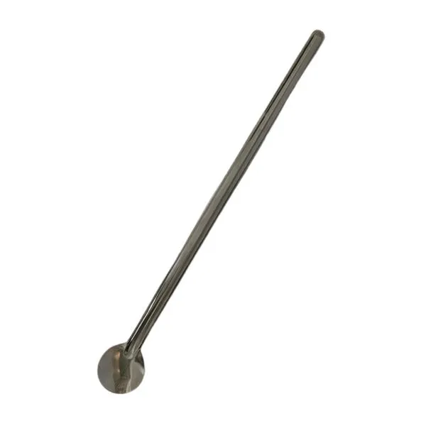 Colher Para Coquetel de Aço Inox Prata 30cm - B10