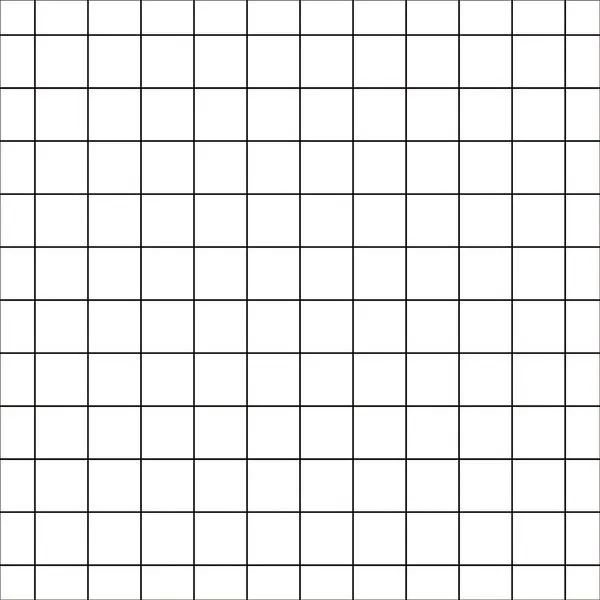 Guardanapo Tecido Branco Estampa Xadrez Preto 45x45cm - Nsw Decor