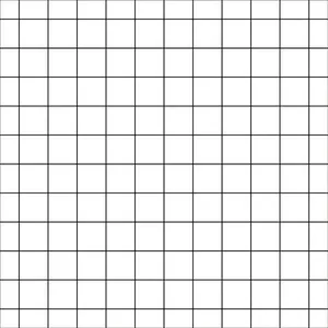 Guardanapo Tecido Branco Estampa Xadrez Preto 45x45cm - Nsw Decor