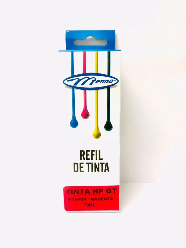 Refil Tinta Hp Gt Magenta 70ml MTHP24 - Menno