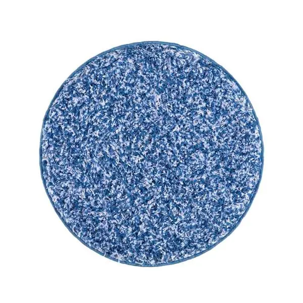 Tapete Multiuso Redondo Studio Teen Mescla Azul 100cm - Tapete Oasis