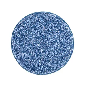 Tapete Multiuso Redondo Studio Teen Mescla Azul 100cm - Tapete Oasis