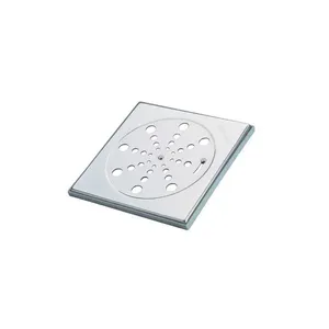 Grelha Quadrada em Inox 150mm - Overtime