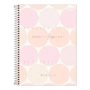 Caderno Universitário Tilibra Soho Espiral 16 Matérias 256 Folhas