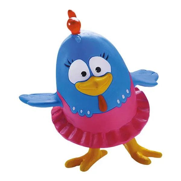 Brinquedo de Apertar Infantil Galinha Bailarina Látex - Gala