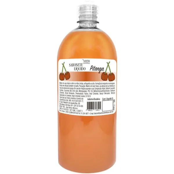 Sabonete Líquido Pitanga 1 Litro 1800000064 - Yantra Cosméticos