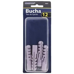 Bucha 12 com 4 Peças - Brasfort