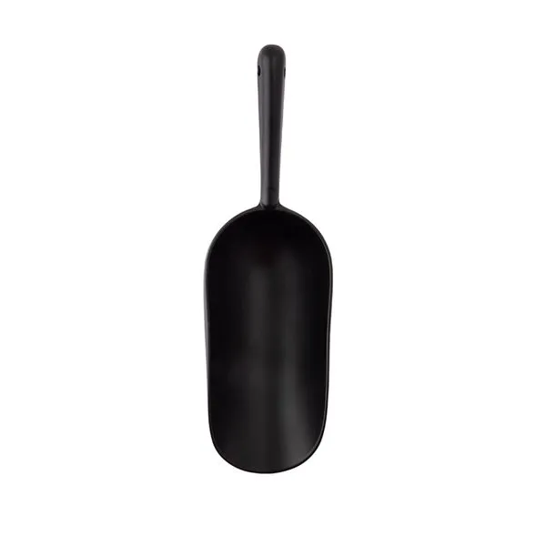 Colher Pá Para Grãos Black Alumínio 18,7x5,3x4cm LM2077 - honeyhome