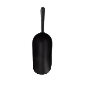 Colher Pá Para Grãos Black Alumínio 18,7x5,3x4cm LM2077 - honeyhome