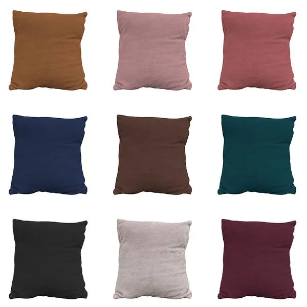 Capa Almofada Fleece Poliéster Sortida 45x45cm AC24785 - Arte & Cazza