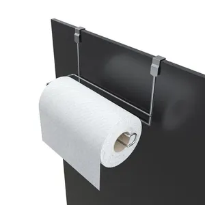 Porta Papel Toalha Com Encaixe Em Aço - Stolf Cromado