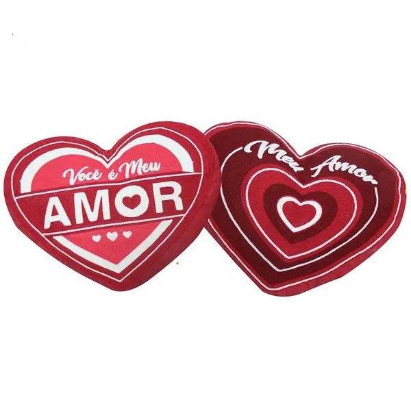 Almofada Coração 43cm Sortida F1758 - Fizzy