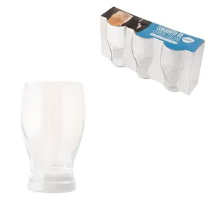 Conjunto de Copos Tulipa Vidro 240ml 3 Peças CK6085 - Clink