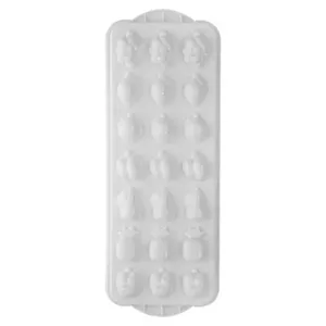 Forma de Gelo Plástico Formato Frutas 25,5x9,8x4cm - Clink