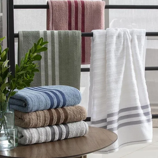 Toalha Banhão Jacquard Asti Azul 80x150cm 70065700820010 - Corttex