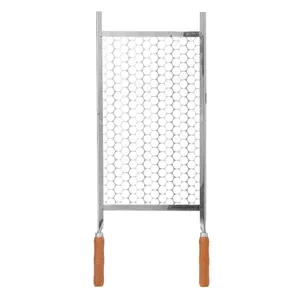 Grelha Para Churrasqueira Moeda Aço Inox 60x75x2cm 336 - Líder
