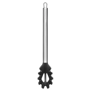 Pegador de Massa Silicone Cabo Inox Preto UD067 - Up Home