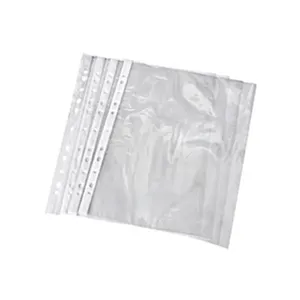 Envelope 11 Furos Ofício Plástico Transparente - Polibrás