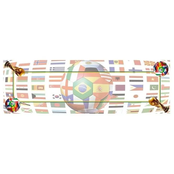 Trilho Mesa Copa Bandeiras 143x46cm - Nsw Decor