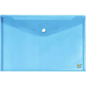 Envelope com Botão em PP A4 Azul - Dac