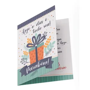 Cartão de Aniversário Hoje O Dia É Todo Seu AN017REC - Sude