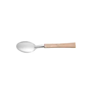Colher Chá Inox Com Cabo Plástico Bege Travertino 18cm 8204521 - Martinazzo