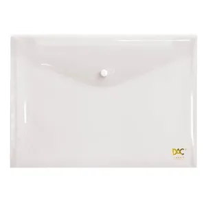 Envelope com Botão em PP A4 Transparente 1 Unidade 653PPTR - Dac