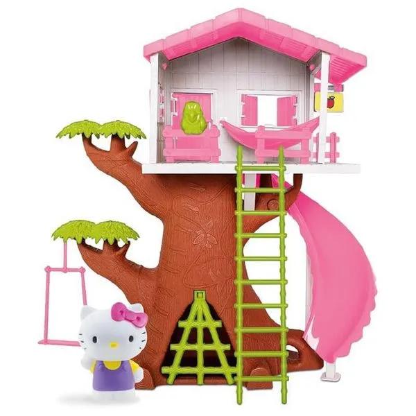 Playset - Hello Kitty - Casa Na Árvore - Samba Toys
