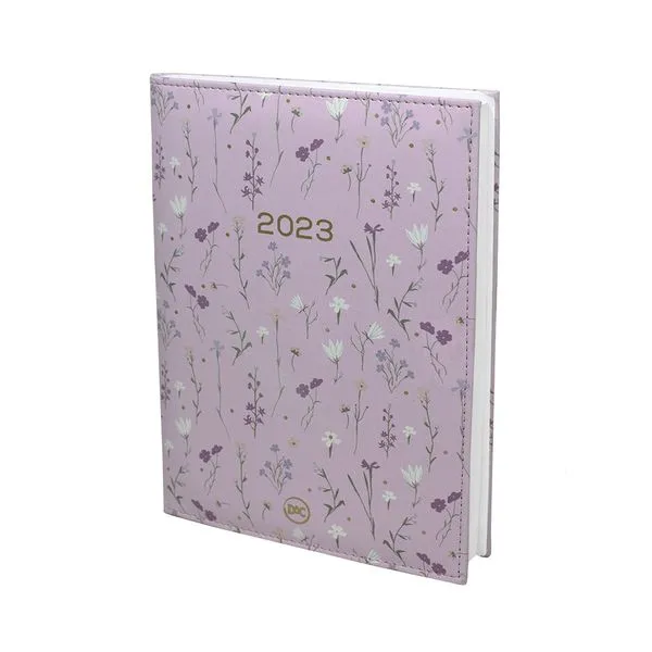 Agenda A6 Botânica Flores Pequena 336 Páginas - Dac