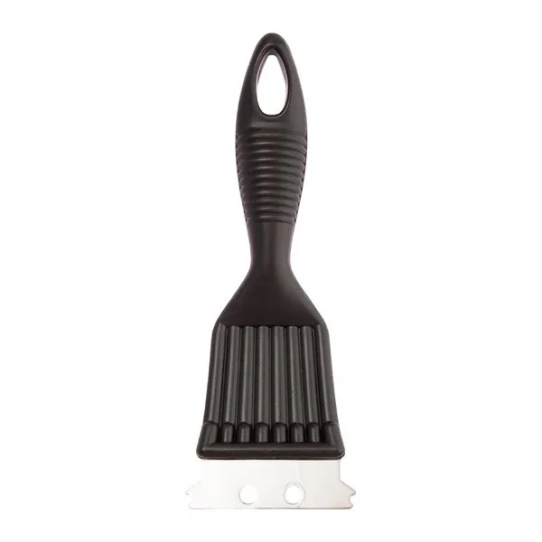 Escova/raspador Para Grelha Black Cabo Plástico, Aço Inox 20x7x2,5cm LM4324BLK - honeyhome