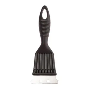 Escova/raspador Para Grelha Black Cabo Plástico, Aço Inox 20x7x2,5cm LM4324BLK - honeyhome